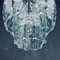 Mid-Century Art Glass Chandelier by Zero Quattro for Fontana Arte, Italy, 1960s 6