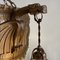 Handcrafted Secessionist Copper and Glass Dragon Chandelier, Austria or Hungary, 1900s, Image 10