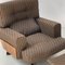 401 Chair in Fendi Stoff von Emilio Taro für Cinova, 1960er 4