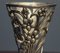 Vintage Scandinavian Art Deco Silver-Plated Vase, Image 3