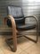 Fauteuil Vintage en Cuir Noir, 1970s 18