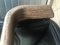 Fauteuil Vintage en Cuir Noir, 1970s 15