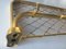 Vintage Aluminum Coat Hanger with 81/28 Gilded Mesh, 1970s 12