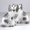 Figurines de Chien Staffordshire Mid-Century, Set de 2 2