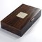 Box in Rosewood Inlaid with Silver by Hans Hansen, Mid-20th Century 3