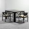 Vintage Dining Table & 4 Chairs by Luigi Massoni, 1970s, Set of 5, Image 1
