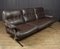Mid-Century Chrome and Leather Sofa by Arne Norell, 1960s, Image 3