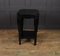 Art Deco Ebonised Piano Black Side Table, Image 5