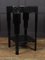 Art Deco Ebonised Piano Black Side Table, Image 8