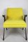 Vintage Yellow Armchair by Józef Chierowski, 1970s 6