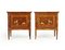 Italian Neoclassical Inlaid Bedside Cabinets, Set of 2 3