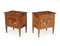 Italian Neoclassical Inlaid Bedside Cabinets, Set of 2 2