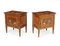 Italian Neoclassical Inlaid Bedside Cabinets, Set of 2, Image 2