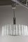 Lámpara de araña MCM vintage con forma de tambor de vidrio de Doria Leuchten, años 60, Imagen 4