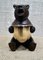 Small Black Forest Carved Bear with Brass Bowl 1