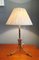 Table Lamp in Imitation Bamboo Gilt Metal, 1950s, Image 3