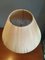 Lámpara de mesa de imitación de bambú de metal dorado, años 50, Imagen 5