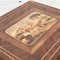 Wooden Coffee Table with Inlay, 1940s, Image 3