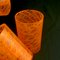 Bicchieri in vetro di Murano arancione di VRM, set di 6, Immagine 4