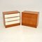 Danish Teak Vintage Chests of Drawers, Set of 2 2