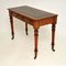 Antique Victorian Mahogany Writing Table or Desk, Image 9