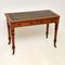 Antique Victorian Mahogany Writing Table or Desk, Image 2