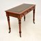 Antique Victorian Mahogany Writing Table or Desk 8