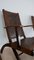 Chairs & Table by Angel I. Pazmino for Muebles de Estilo, Ecuador, 1960s, Set of 3 5