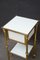 Late 19th Century Brass and Milk Glass Cabinet 31