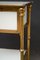 Late 19th Century Brass and Milk Glass Cabinet 24