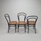 Mid-Century Bentwood and Cane Dining Chairs by Michael Thonet for Thonet, 1960s, Set of 5 4