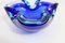 Blue Murano Glass Ashtray 6