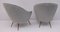 Mid-Century Modern Curved Sofa and Chairs by Federico Munari, Italy, 1950s, Set of 3, Image 10