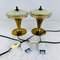 Vintage Night Lamps, Italy, 1950s, Set of 2 10