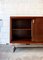 Credenza in teak ed acciaio di Gianni Moscatelli per Formanova, Italia, anni '70, Immagine 4