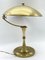 Brass Desk Lamp by Angelo Lelli, Italy, 1950s 9
