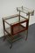 Mahogany, Brass and Glass Drinks Trolley, Early 20th Century 5