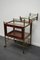 Mahogany, Brass and Glass Drinks Trolley, Early 20th Century 9