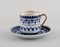 Arabien Kaffeeservice für fünf Personen aus handbemaltem Porzellan, Mitte 20. Jahrhundert, 18er Set 5