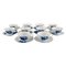 Rosenthal Tea Service for 10 People in Hand-Painted Porcelain, 1930s, Set of 20, Image 1