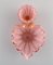 Schalen aus rosa Glas von Barovier und Toso, 2er Set 5