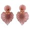 Shaped Bowls in Pink Art Glass from Barovier and Toso, Set of 2 1