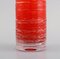 Mundgeblasene Vasen aus Kristallglas von Bengt Edenfalk für Skruf, 4er Set 6