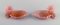 Shaped Bowls in Pink Art Glass by Barovier and Toso, Set of 2, Image 2