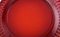 Teller aus mundgeblasenem roten Glas von Monica Bratt für Reijmyre, 1950er, 6er Set 4