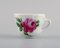 Meissen Coffee Cups with Saucers with Pink Roses, Set of 12 3