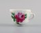 Meissen Coffee Cups with Saucers with Pink Roses, Set of 12, Image 3