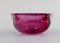 Murano Bowl in Pink Mouth Blown Art Glass, Italy, 1960s, Image 5