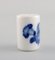 Blue Flower Braided Salt Shakers, Early 20th Century, Royal Copenhagen, Set of 2, Image 4