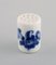 Blue Flower Braided Salt Shakers, Early 20th Century, Royal Copenhagen, Set of 2, Image 5